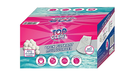 Pack filtrant multiusages Top Clean
