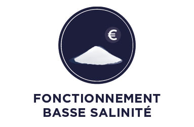Fonctionnement basse salinité