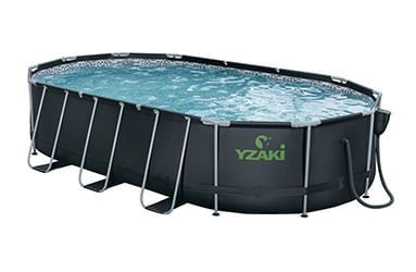 Piscine tubulaire Yzaki 6.10 x 3.66 x 1.22 m
