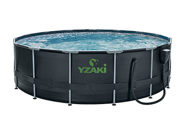 Piscine tubulaire Yzaki Ø4.57 x 1.22 m