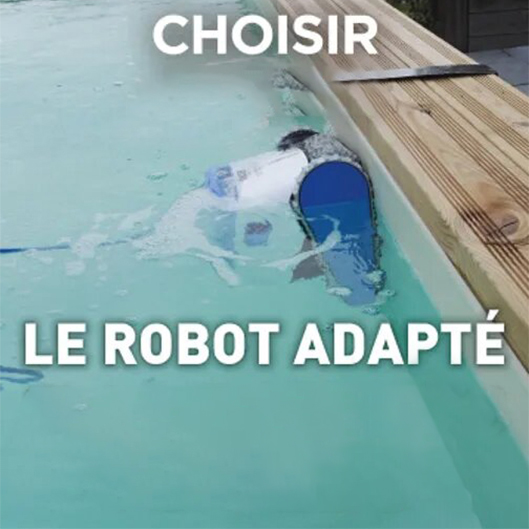 Pour trouver un robot de nettoyage parfaitement adapté, il est important de tenir compte du type de piscine que vous possédez.  Pour un nettoyage en profondeur de votre bassin, le robot piscine est l'accessoire idéal. Les fabricants rivalisent de créativité pour mettre au point un large éventail de modèles.