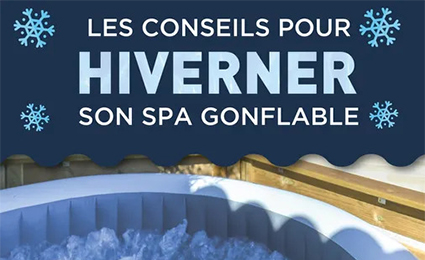 Votre spa gonflable doit lui aussi subir un hivernage comme les piscines hors-sol. Ces produits avec leur structure en liner, sont beaucoup plus sensibles aux intempéries de l'hiver que des piscines en bois, en acier ou encore des piscines enterrées. Facile à installer, votre spa gonflable sera également simple à hiverner en suivant nos recommandations ci-dessous.
