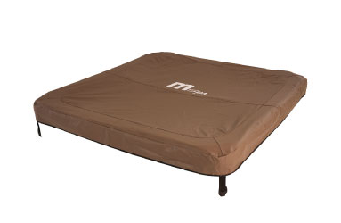 Couverture de spa avec attaches